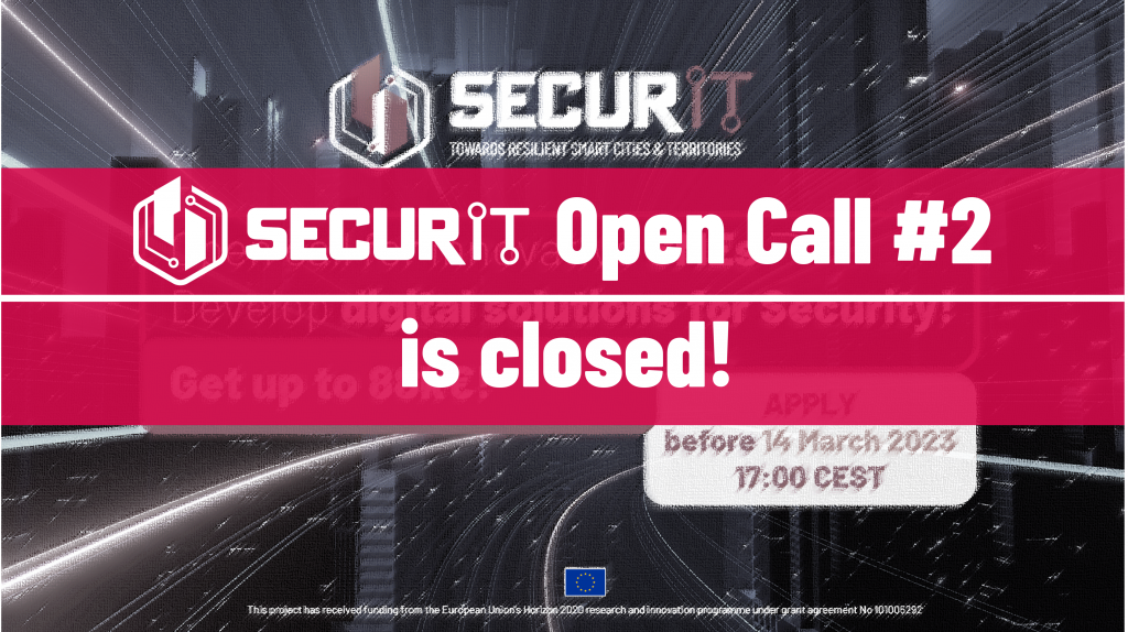 Open Call #2 is closed!